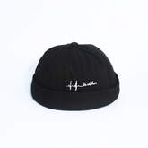 BLACK DOCKER HAT